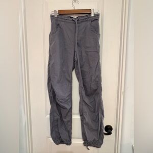 Hollister Women’s Blue Adjustable Rise Parachute Baggy Pants